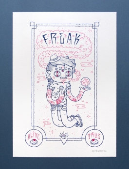 Freak Screen Printing Serigraphie Arthur Plateau 