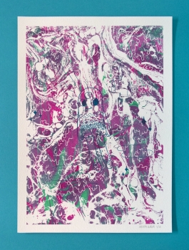 Liquid Screen Print Sérigraphie Arthur Plateau 