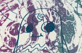 Liquid Screen Print Sérigraphie Arthur Plateau 