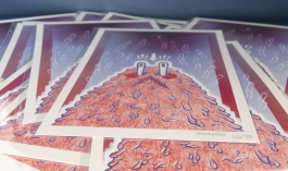 Monster Illumination Risograph print Arthur Plateau 