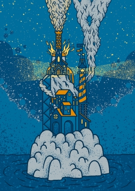 Honorable Mention at the 3x3 International Illustration Shows No.14, 2017 