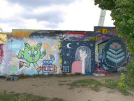 Outlaw - Berlin - Mauerpark - Wall - Arthur Plateau - Graffiti - Street Art - urban art - mural - painting - mur - spray - 