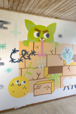 destroy Wall - Arthur Plateau - Graffiti - Street Art - urban art - mural - painting - mur - spray - 