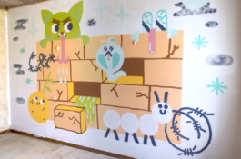 destroy Wall - Arthur Plateau - Graffiti - Street Art - urban art - mural - painting - mur - spray - 