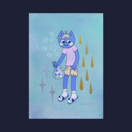 Dealer de douceurs - Les Petits Mondes - Morgane - boutique en ligne - illustrations - série limitée - oeuvres uniques - artistes - graphiste - illustrateur - tatoueur - graffeur - peinture - original painting - lowbrow - art - pop surealism