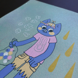 Dealer de douceurs - Les Petits Mondes - Morgane - boutique en ligne - illustrations - série limitée - oeuvres uniques - artistes - graphiste - illustrateur - tatoueur - graffeur - peinture - original painting - lowbrow - art - pop surealism