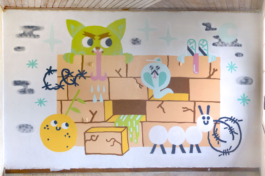 destroy Wall - Arthur Plateau - Graffiti - Street Art - urban art - mural - painting - mur - spray - 