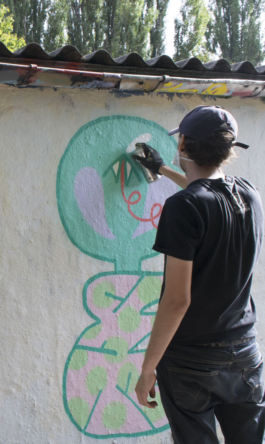 Berlin - Crew - Wall - Arthur Plateau - Graffiti - Street Art - urban art - mural - painting - mur - spray - 