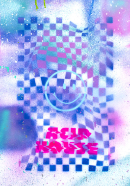 303 States _ ACID HOUSE _ techno _ Rave _ event _ cartoucherie _ Toulouse _ mouvement de fourle _ cisart _ exposition _ Arthur Plateau _ arthurplateau _ graffiti _ live painting _ mural _ wall 