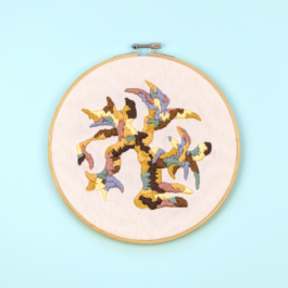 Abstract _ embroidery _ broderie _ handmade _ art _ artisanat _ arthur plateau _ arthurplateau 