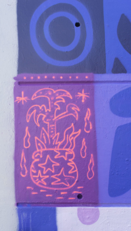 Soyons sauvages _ mur _ mural _ graffiti _ peinture _ terrain _ arthur plateau _ virginie contier _ woizo _ swd _ kput _ wall _ peinture _ soyons radicaux 