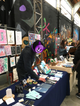 50/50 _ event _ la cartoucherie _ toulouse _ les halles de la cartoucherie _ cis'art _ mouvement de foule _ festival _ street art _ salon _ graffiti _ live painting _ arthur plateau _ arthurplateau 