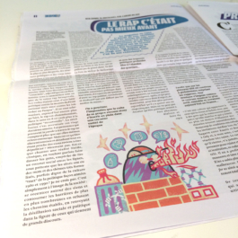 cqfd _ dessin de presse _ editorial illustration _ journal _ print _ édition _ marseille _ ce qu'il faut détruire _ chien rouge _ arthur plateau 