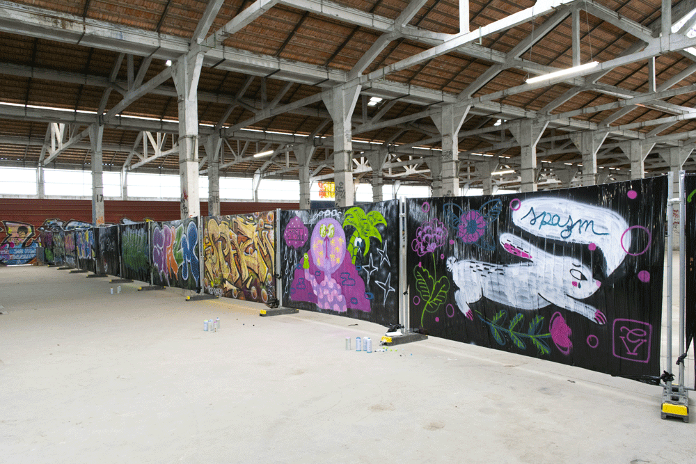 live painting arthur plateau 