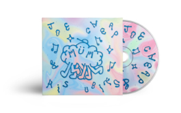 Joe Cheap _ Joe Cheap and His Ubiks _ Joe Cheap & His Ubiks _ Arthur Plateau _ album _ CD _ cover art _ vinyl _ vinyle _ graphic design _ type _ typo _ typographie _ lettering _ band _ music _ indie rock 