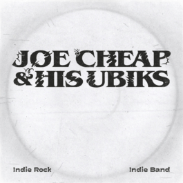 Joe Cheap _ Joe Cheap and His Ubiks _ Joe Cheap & His Ubiks _ Arthur Plateau _ logo _ logotyoe _ graphic design _ type _ typo _ typographie _ lettering _ band _ music _ indie rock 
