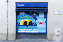 Live painting for the launching of CôtéCollab #04 by Bhallot With SanX - El Moot Moot - Kput - mootmoot - toulouse - graffiti - mural - art - arthur plateau - 