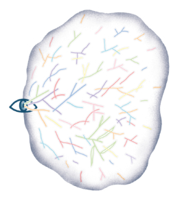 Illustration pour le journal L'empaillé. 