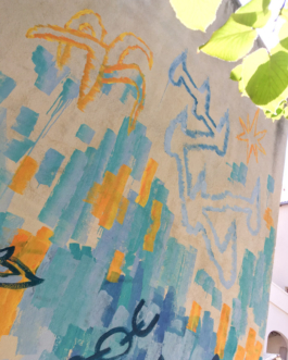 Fresque avec adelepetitfeu Marseille 