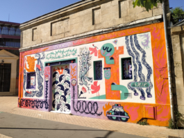 Fresque pour le Zinefest 10 par Disparate Bordeaux 