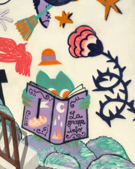 Fresque pour le Zinefest 10 par Disparate Bordeaux 