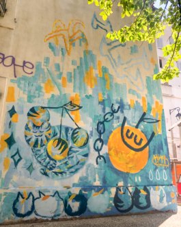 Fresque avec adelepetitfeu Marseille 