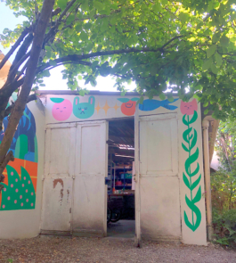 Fresque Portraits animaux avec adelepetitfeu 