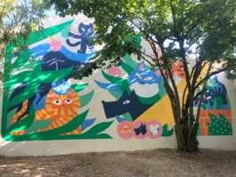 Fresque Portraits animaux avec adelepetitfeu 