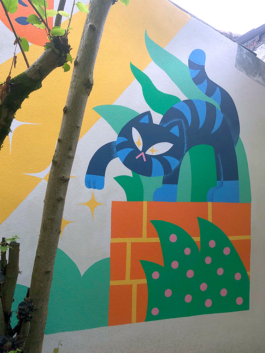 Fresque Portraits animaux avec adelepetitfeu 